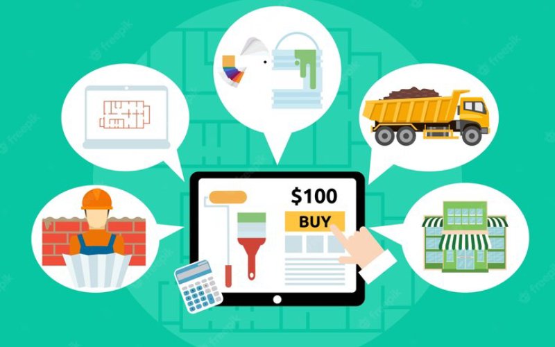  sell construction materials online,
